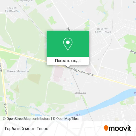 Карта Горбатый мост