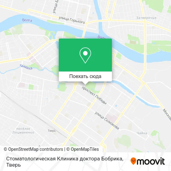 Карта Стоматологическая Клиника доктора Бобрика