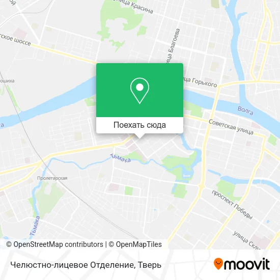 Карта Челюстно-лицевое Отделение