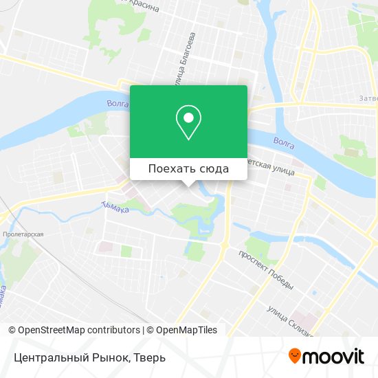 Карта Центральный Рынок