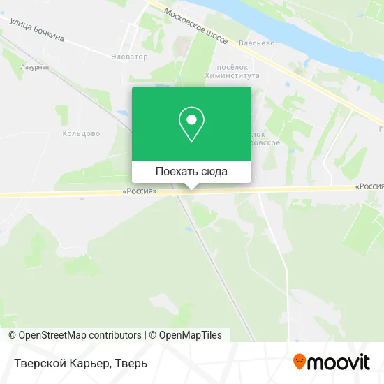 Карта Тверской Карьер