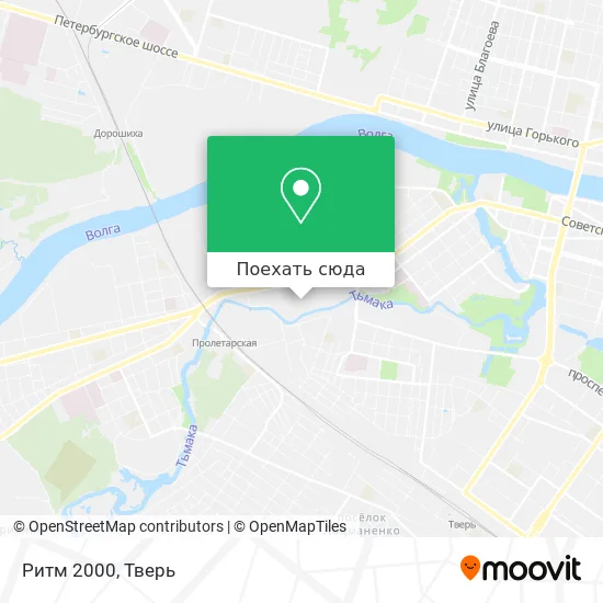 Карта Ритм 2000