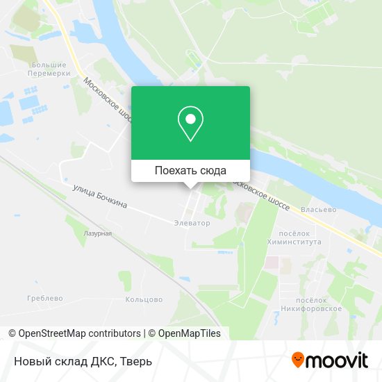 Карта Новый склад ДКС