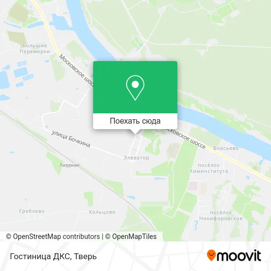 Карта Гостиница ДКС