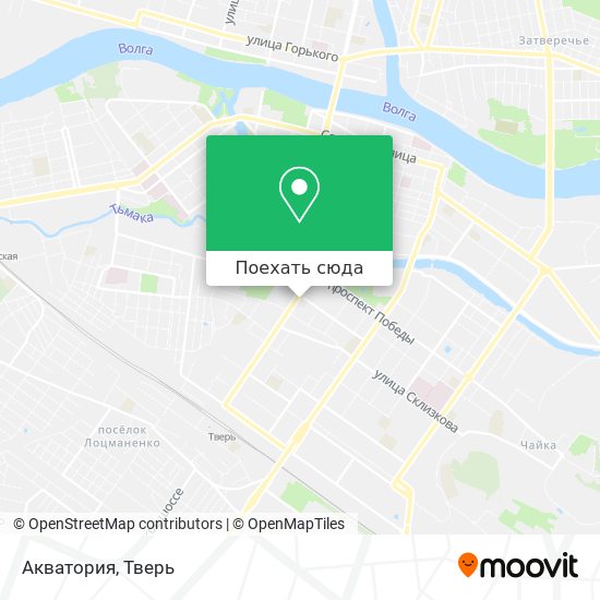 Карта Акватория