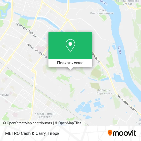 Карта METRO Cash & Carry