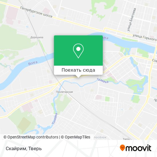 Карта Скайрим