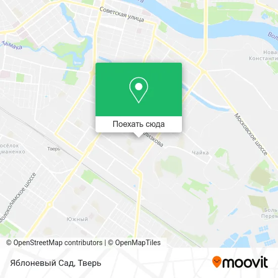Карта Яблоневый Сад