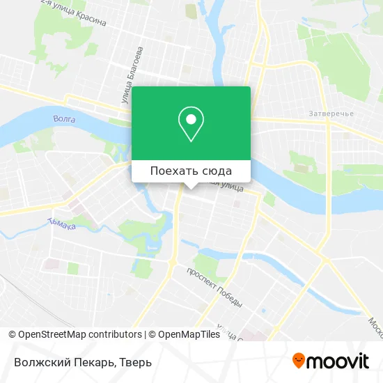 Карта Волжский Пекарь