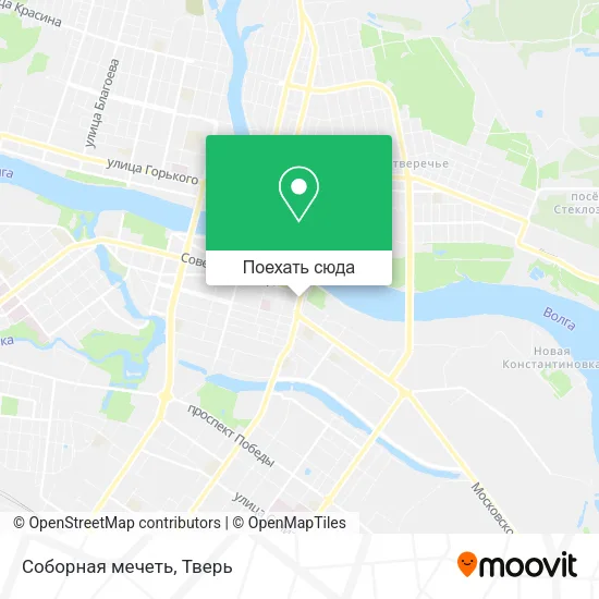 Карта Соборная мечеть