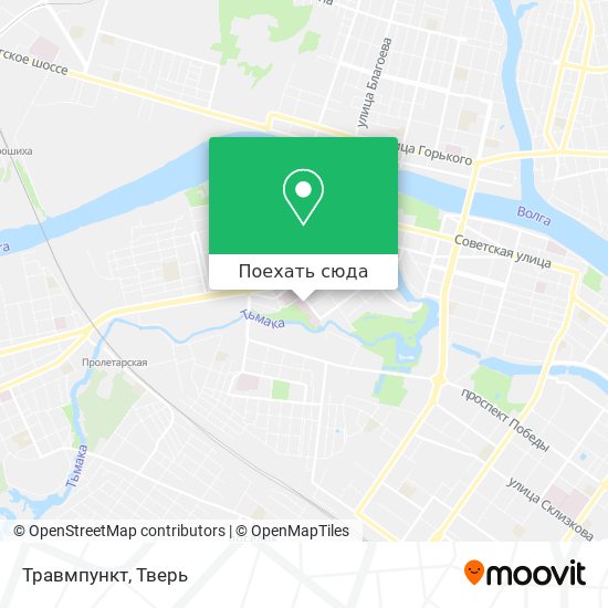 Карта Травмпункт