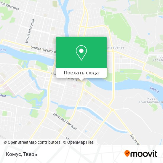 Карта Комус