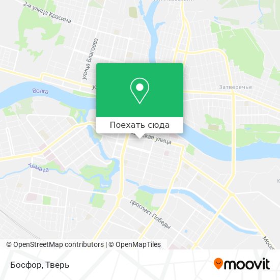 Карта Босфор