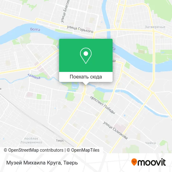Карта Музей Михаила Круга