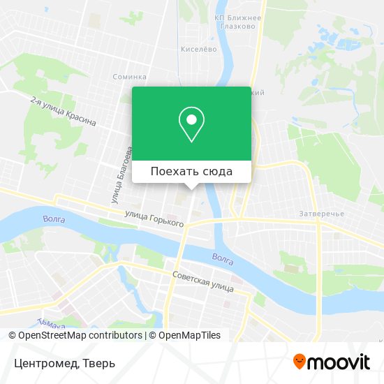 Карта Центромед
