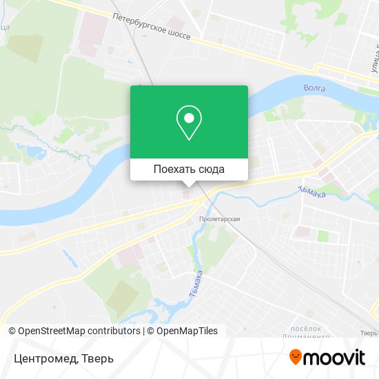 Карта Центромед