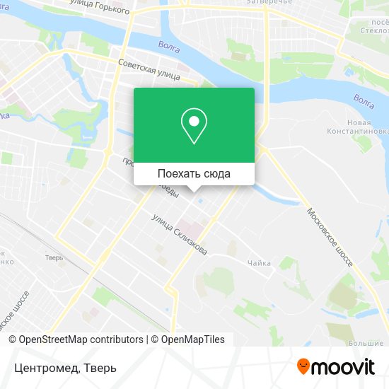 Карта Центромед