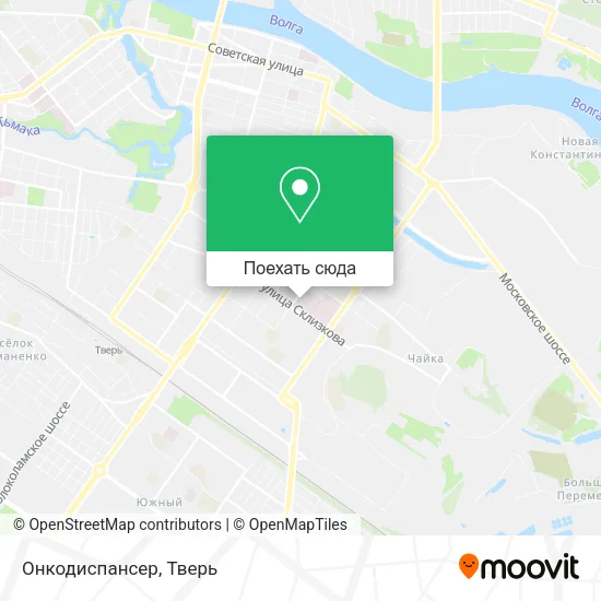 Карта Онкодиспансер