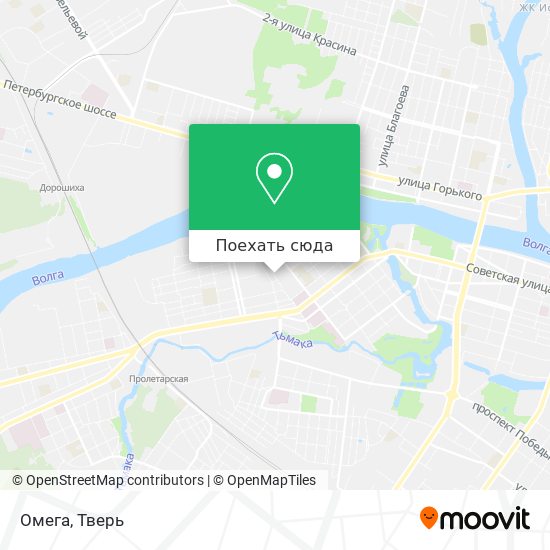 Карта Омега