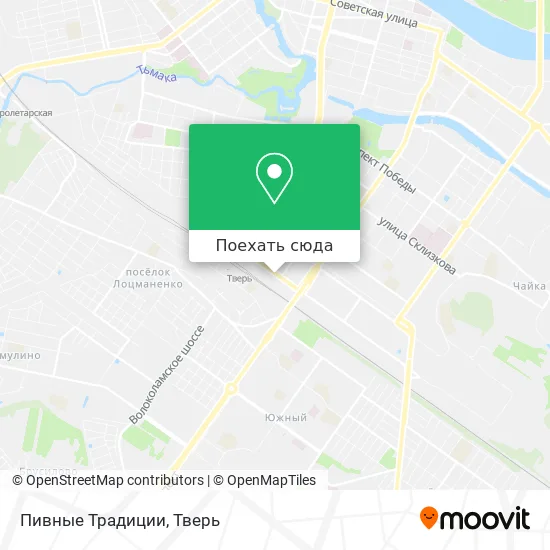 Карта Пивные Традиции