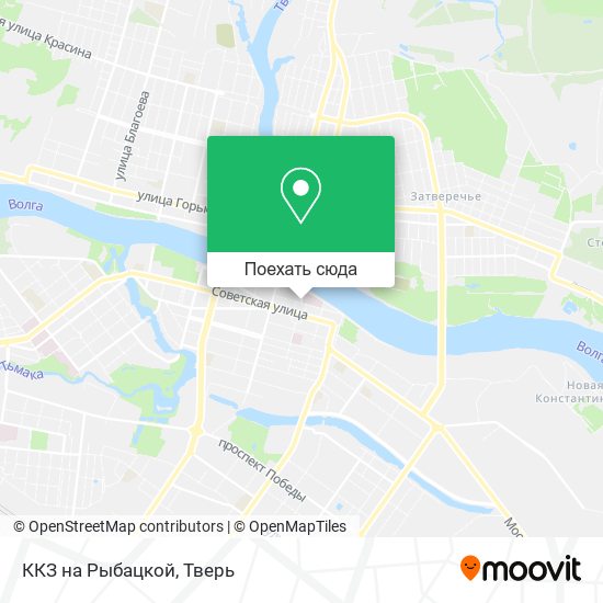 Карта ККЗ на Рыбацкой