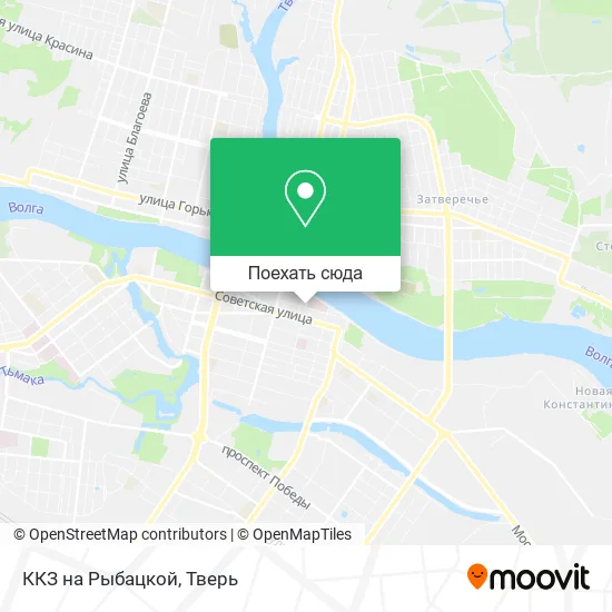 Карта ККЗ на Рыбацкой