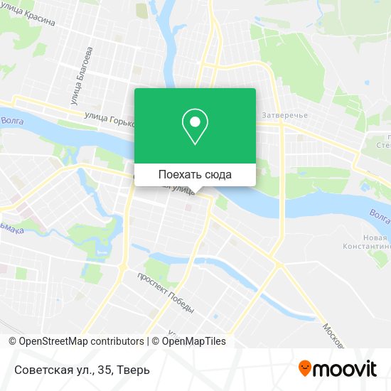 Карта Советская ул., 35