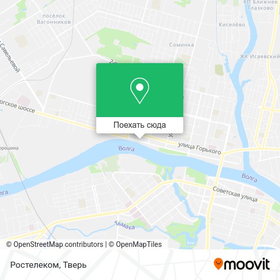 Карта Ростелеком
