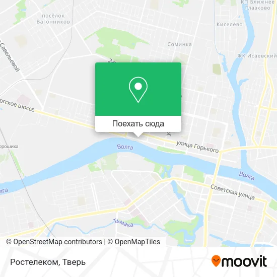 Карта Ростелеком