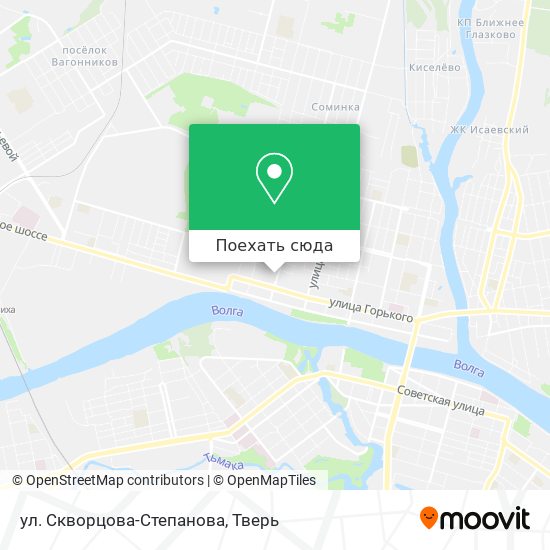 Карта ул. Скворцова-Степанова