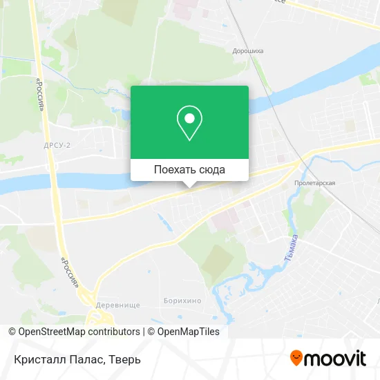 Карта Кристалл Палас