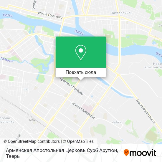 Карта Армянская Апостольная Церковь  Сурб Арутюн