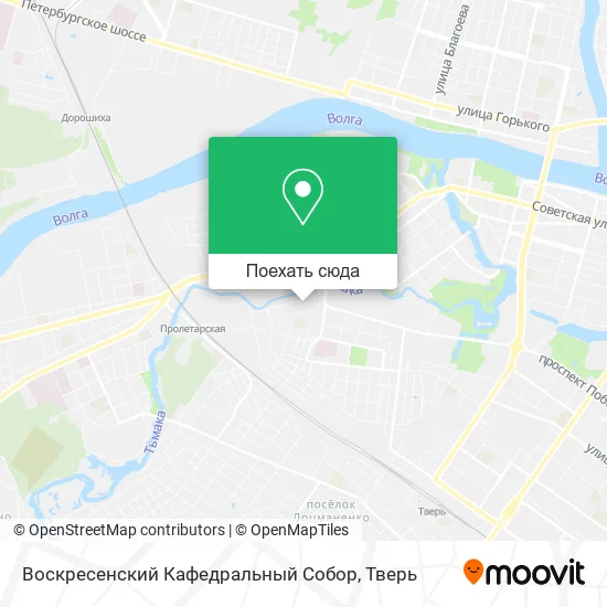 Карта Воскресенский Кафедральный Собор