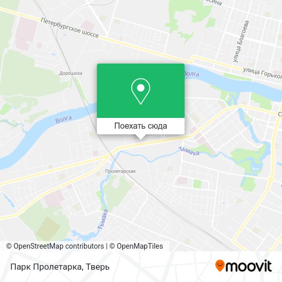 Карта Парк Пролетарка