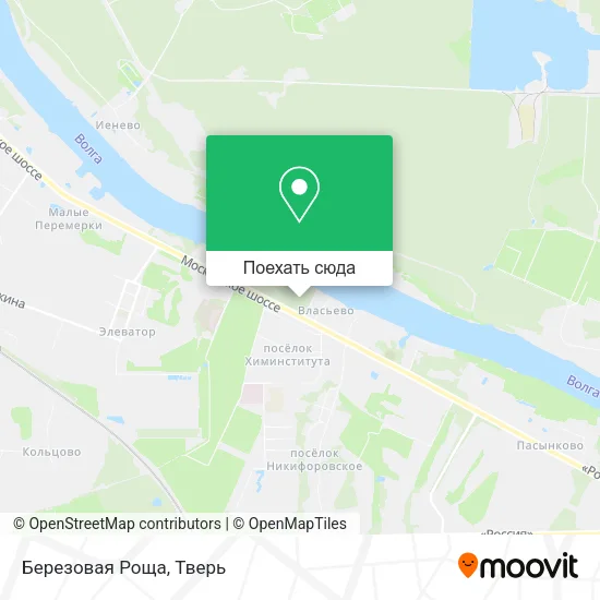 Карта Березовая Роща