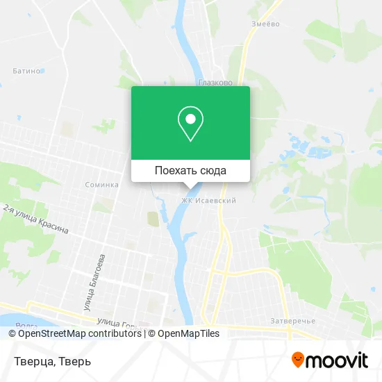 Карта Тверца