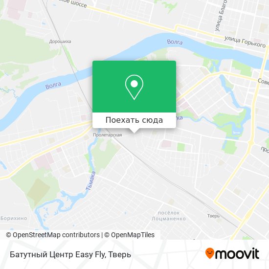 Карта Батутный Центр  Easy Fly