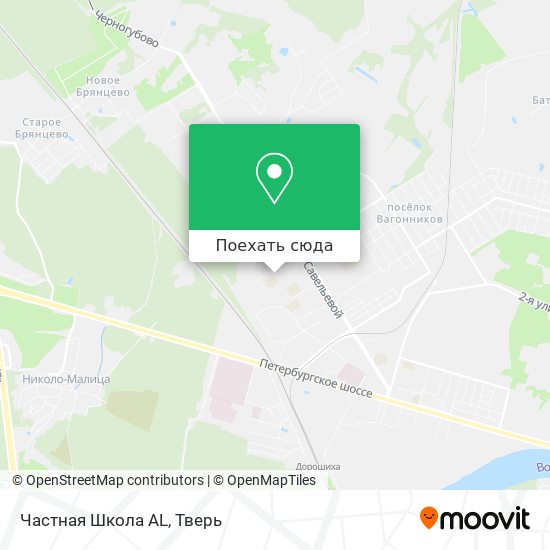Карта Частная Школа  AL