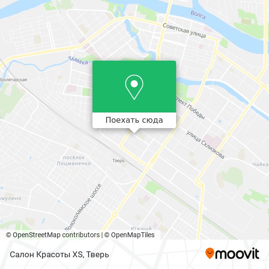 Карта Салон Красоты XS