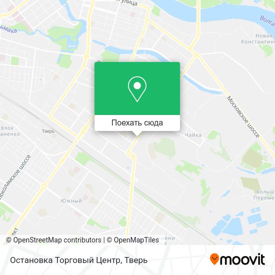 Карта Остановка Торговый Центр