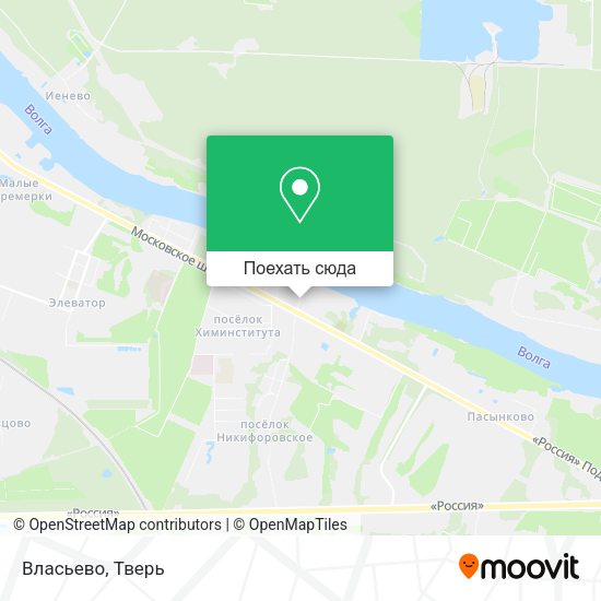 Карта Власьево