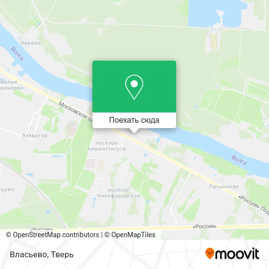 Карта Власьево