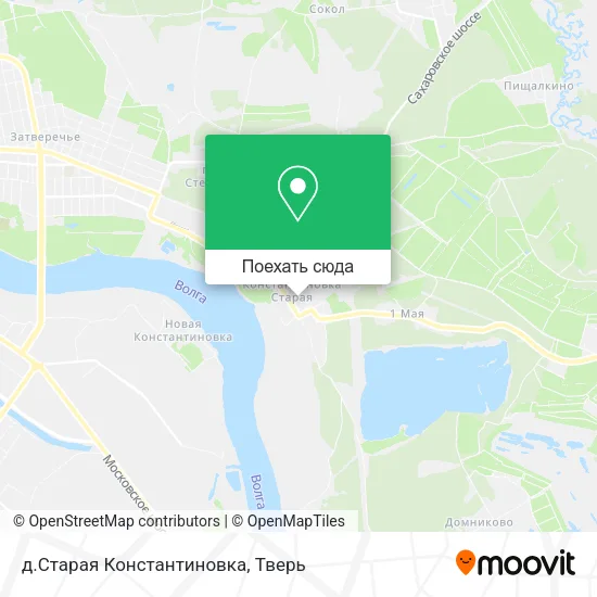 Карта д.Старая Константиновка