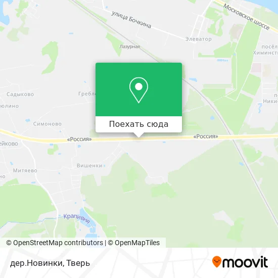 Карта дер.Новинки