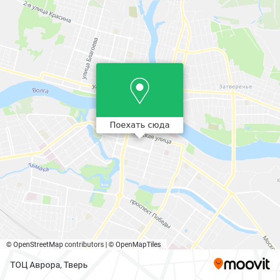 Карта ТОЦ Аврора