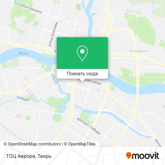 Карта ТОЦ Аврора