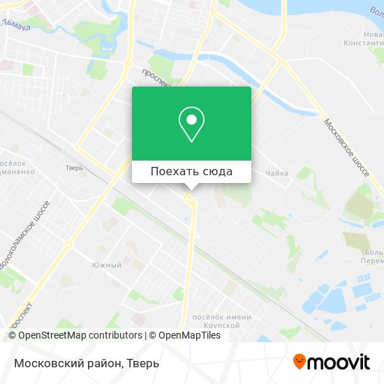 Карта Московский район