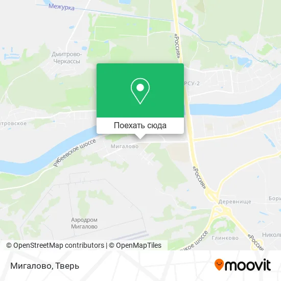 Карта Мигалово