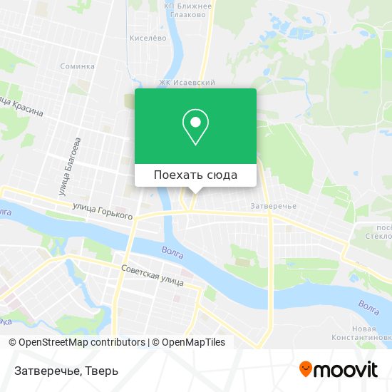 Карта Затверечье