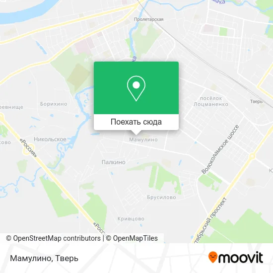 Карта Мамулино
